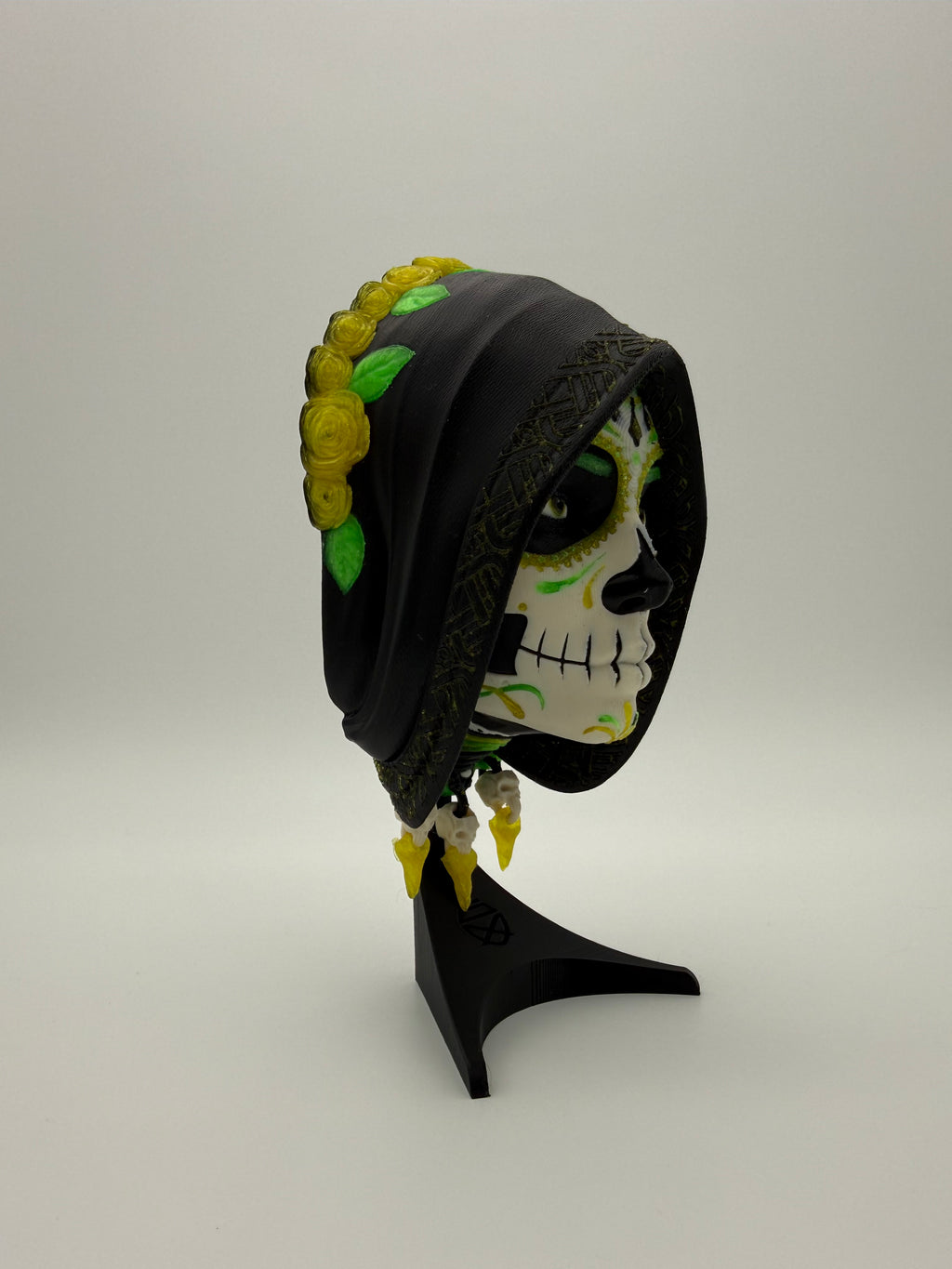 La Catrina Wall Mask w/out Stand
